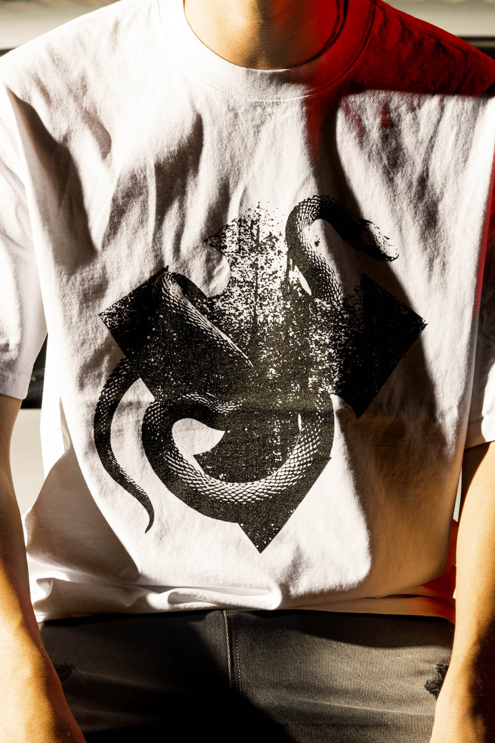 Year Of The Snake Cross Tee